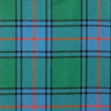 Shaw Green Ancient 16oz Tartan Fabric By The Metre